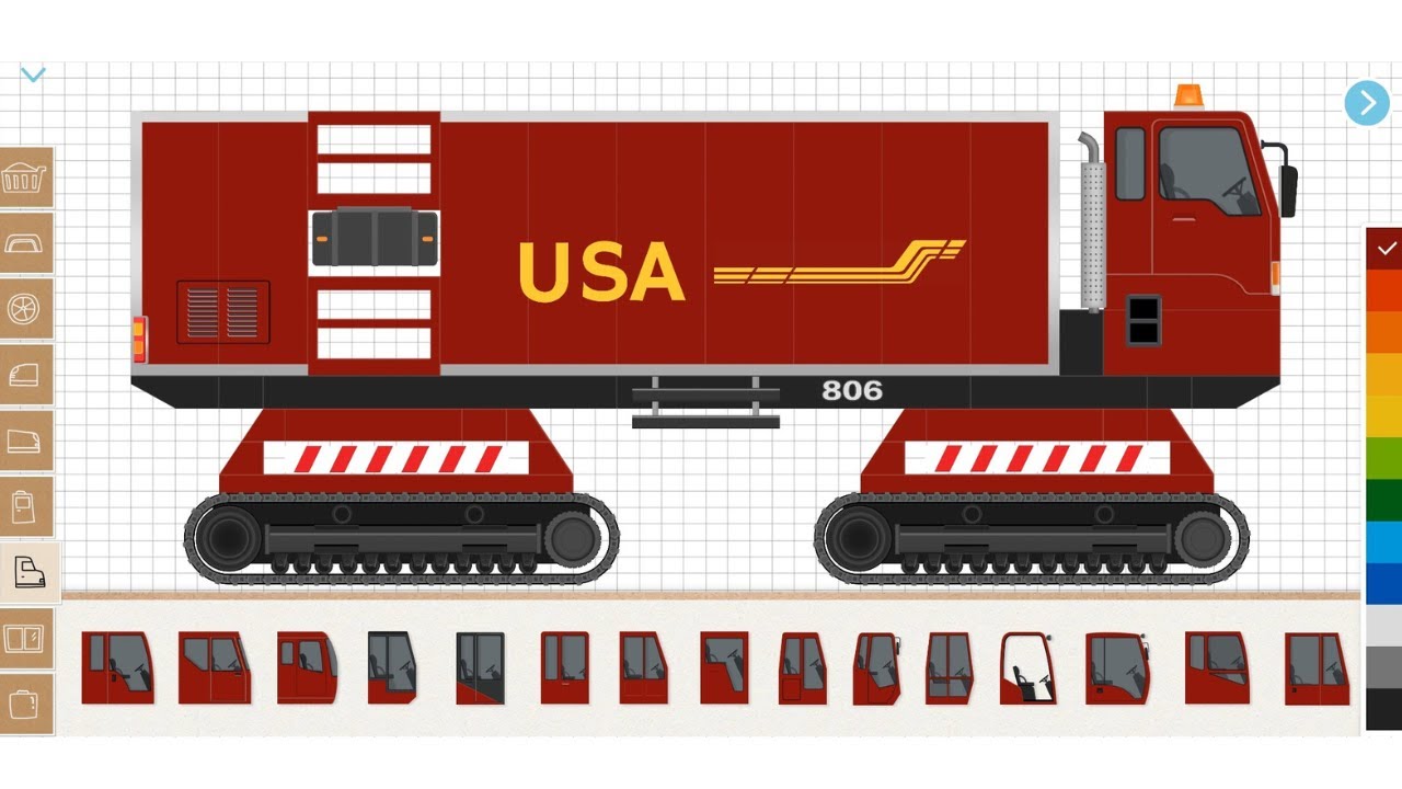 Building a Heavy Container Truck in Labo Simulator