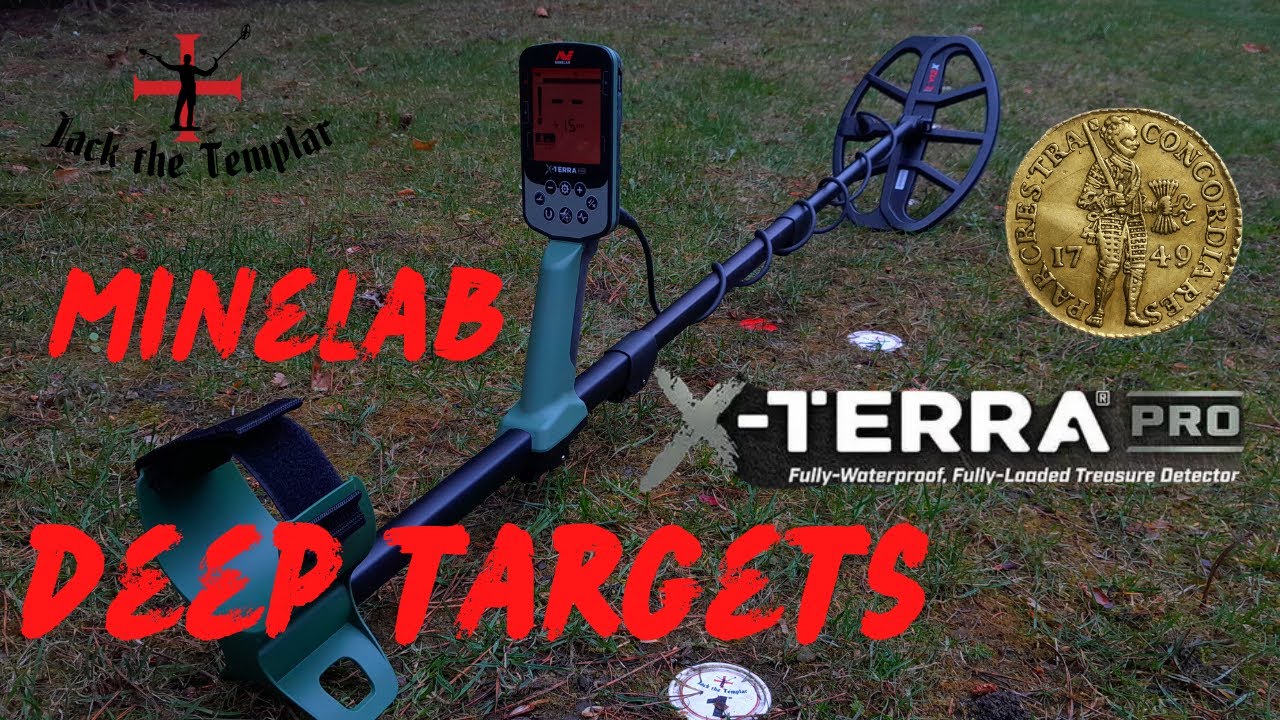 MINELAB X-TERRA PRO -  deep targets TEST