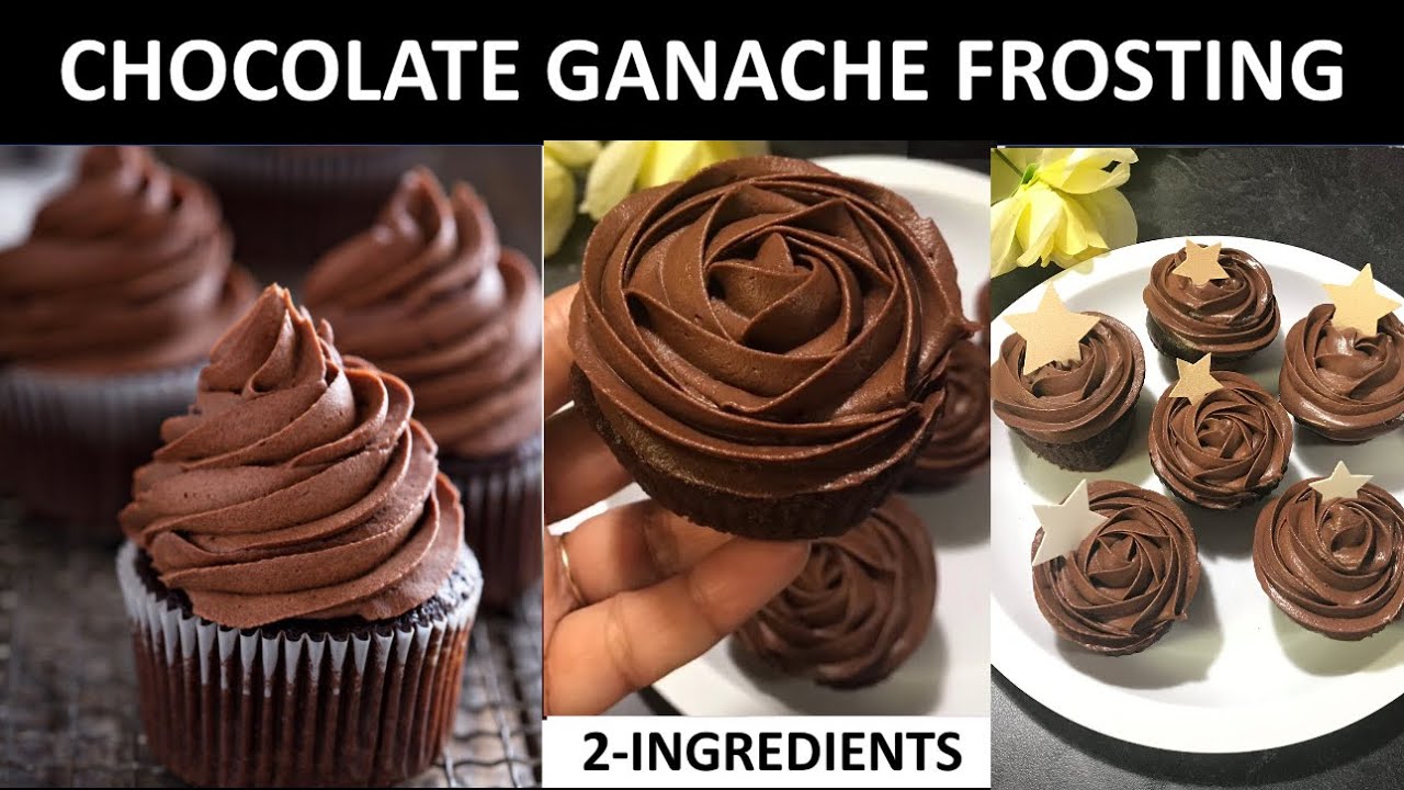 CHOCOLATE GANACHE FROSTING || CHOCOLATE FROSTING RECIPE || WHIPPED GANACHE FROSTING RECIPE