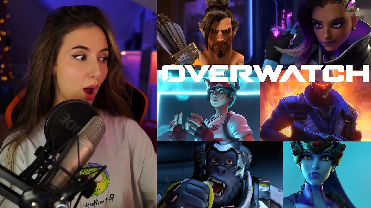 Streamer reacts to EVERY Overwatch Cinematic with Tierlist! | Pt.1