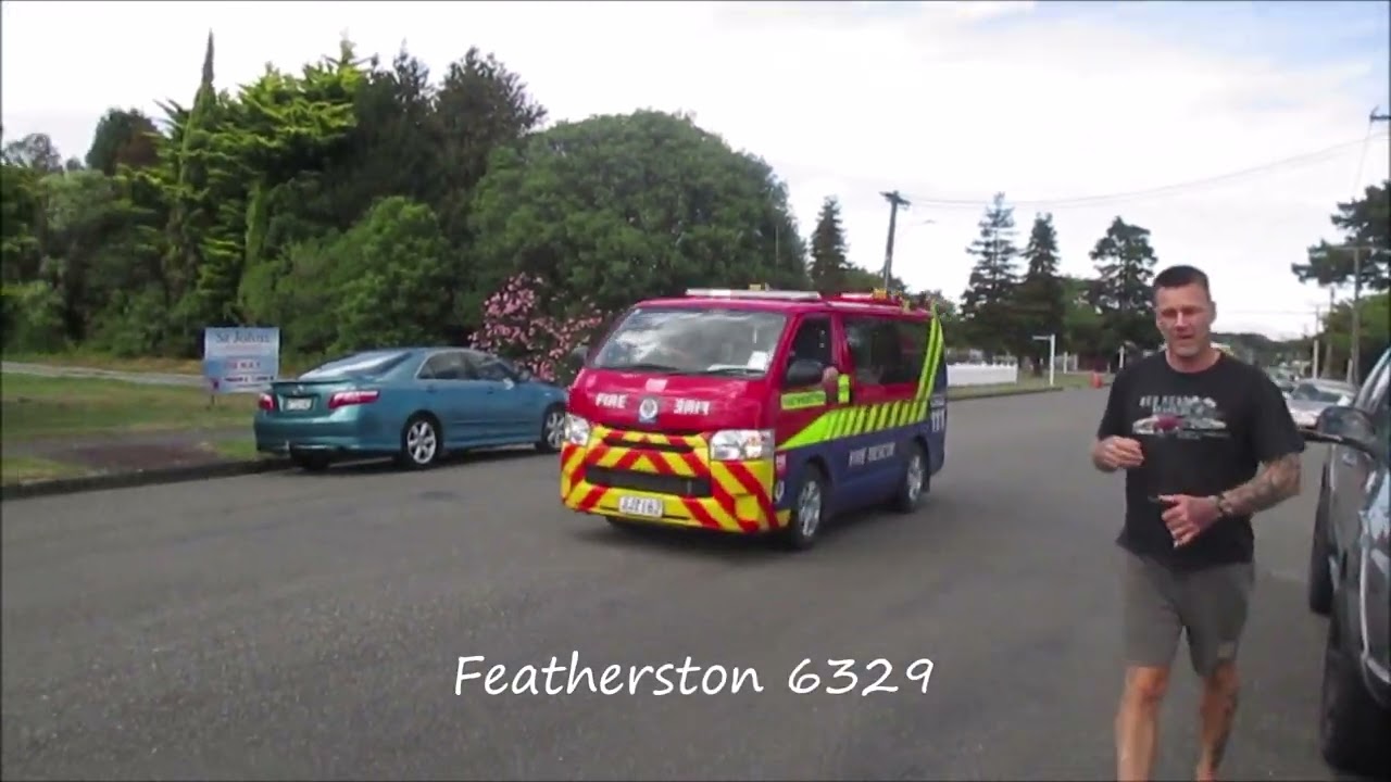 Fire appliance's around Wellington