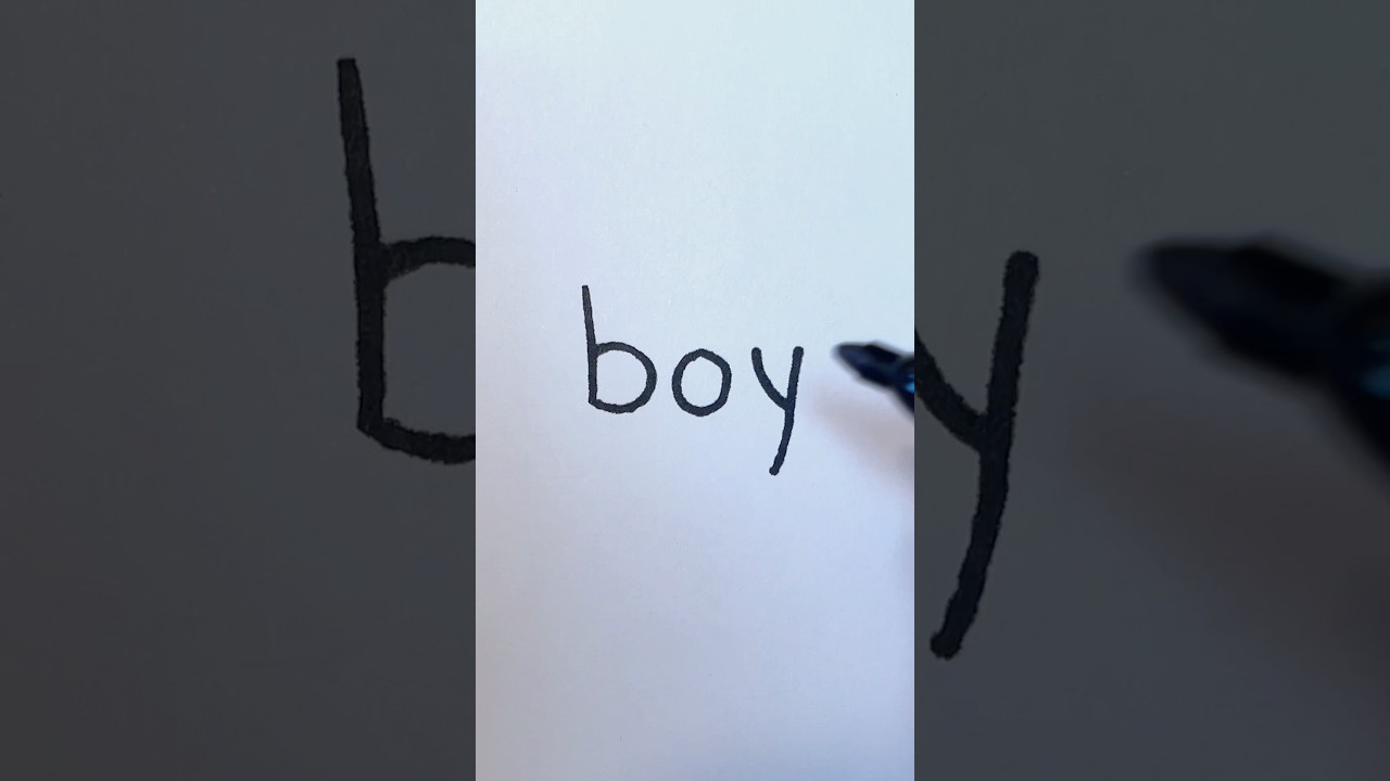 Super simple boy drawing for kids step by step👦