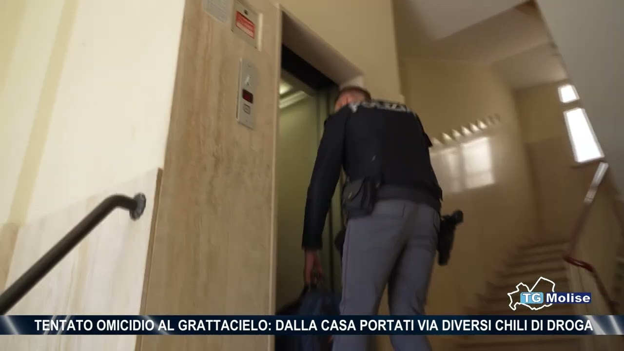 Tentato omicidio al grattacielo: dalla casa portati via diversi chili di droga