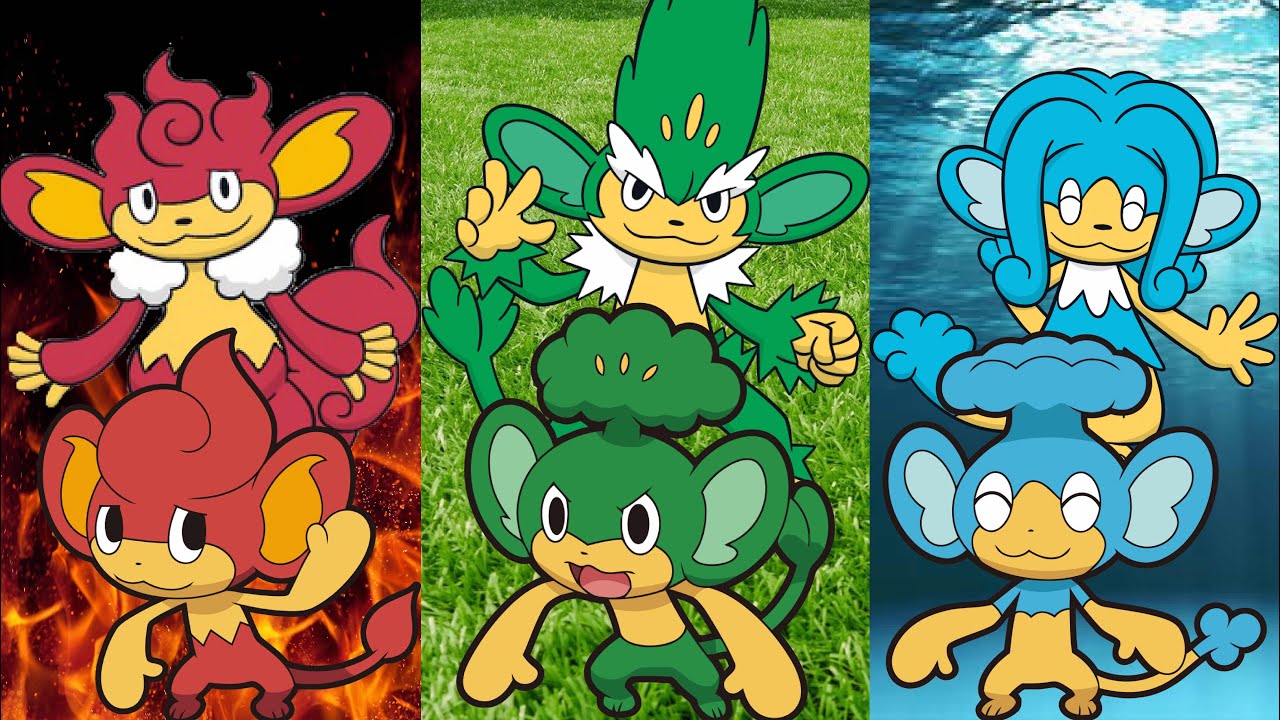 Monkey Trio Evolution!