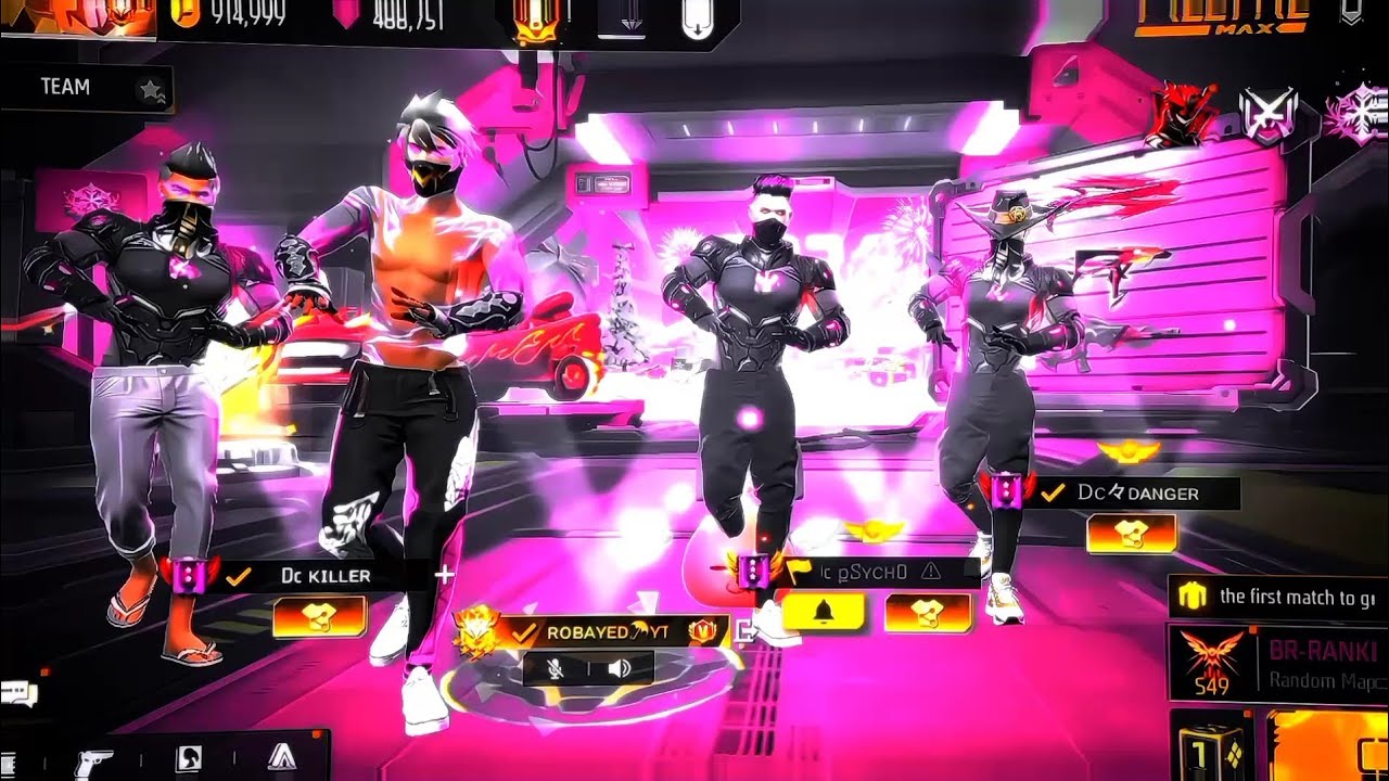 Free Fire New Group Dance//Alight Motion (XML+CC)⬇️Lobby Colour Effect🔥🌈