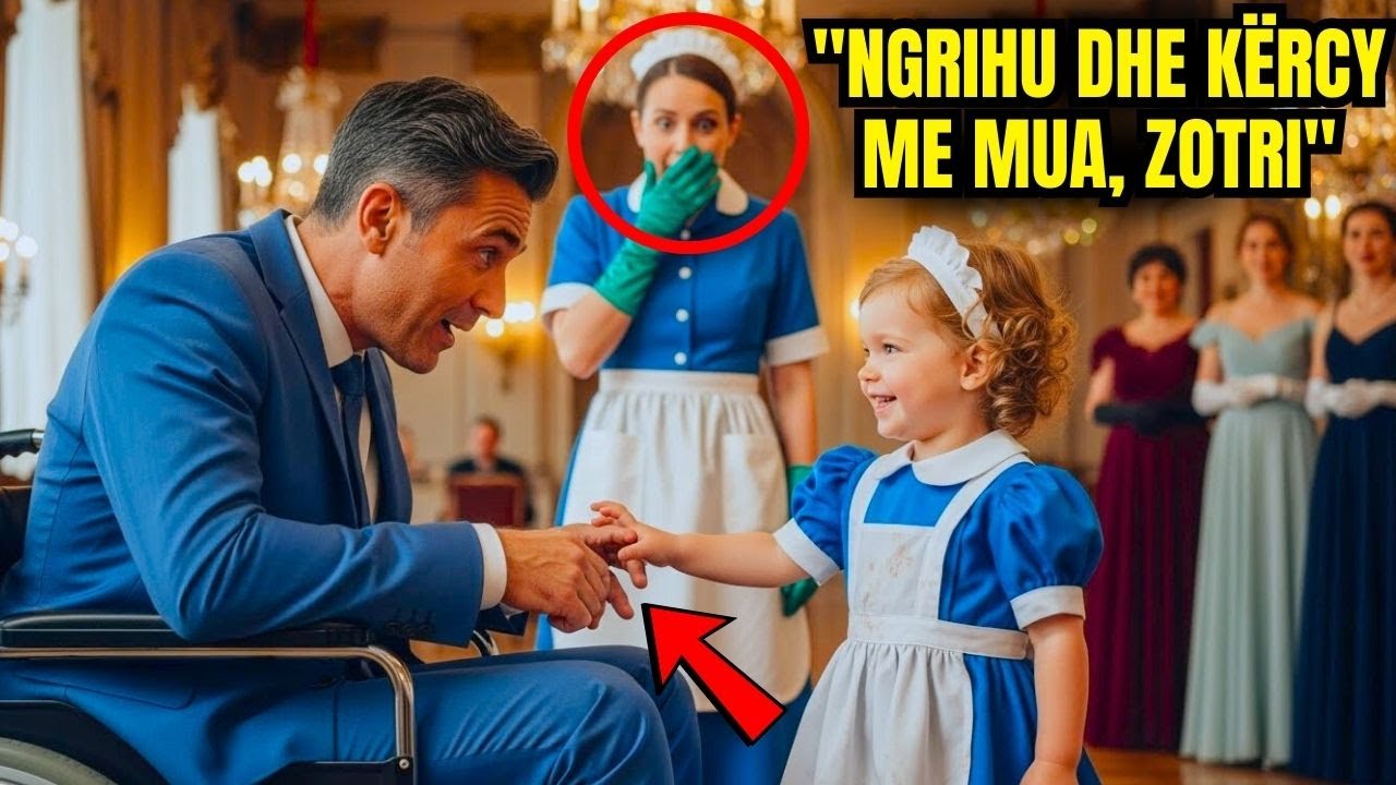 Milioneri i paralizuar u refuzua nga të gjithë, derisa vajza e pastrueses e ftoi për të kërcyer…