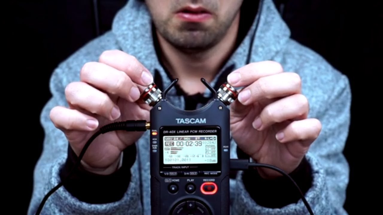 ASMR | Tascam Tapping | Touching | Scratching (no talking)