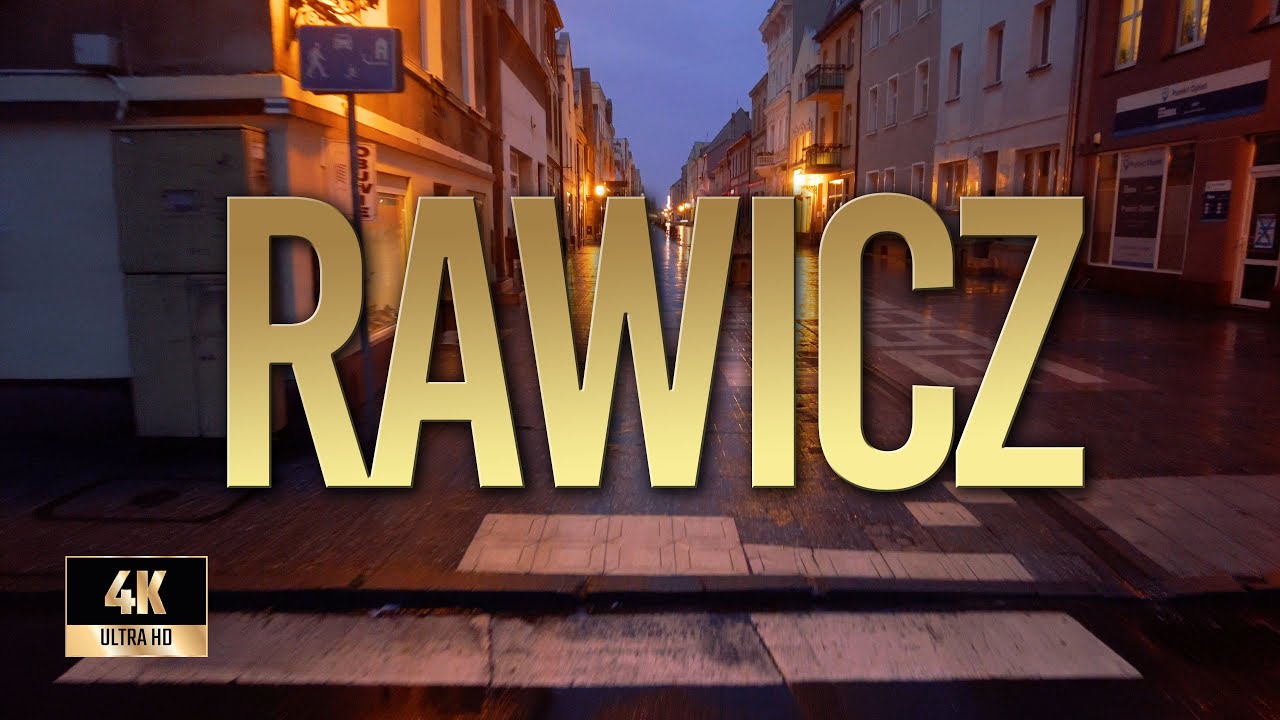 Rawicz | Wiosna 2022 | Spacer po Rawiczu | Binaural Audio 🎧 [4k]