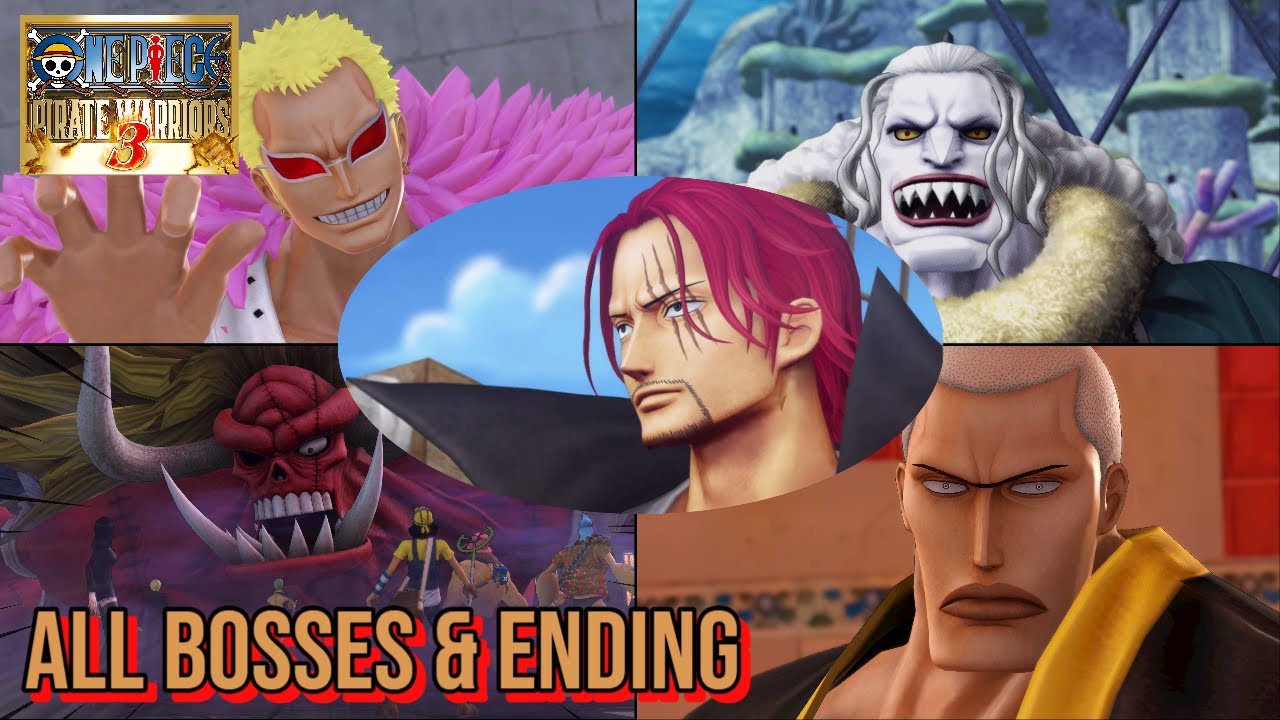 One Piece: Pirate Warriors 3 (PS5) | All Bosses & Ending