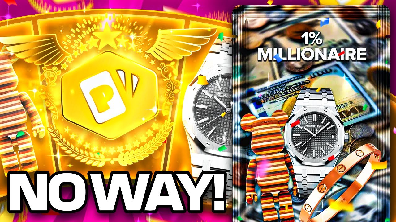 NO WAY! WE PULLED A GOLD SPIN ON THIS RISKY 1% MILLONAIRE CASE AND THIS HAPPENED! (I'M RICH?!)