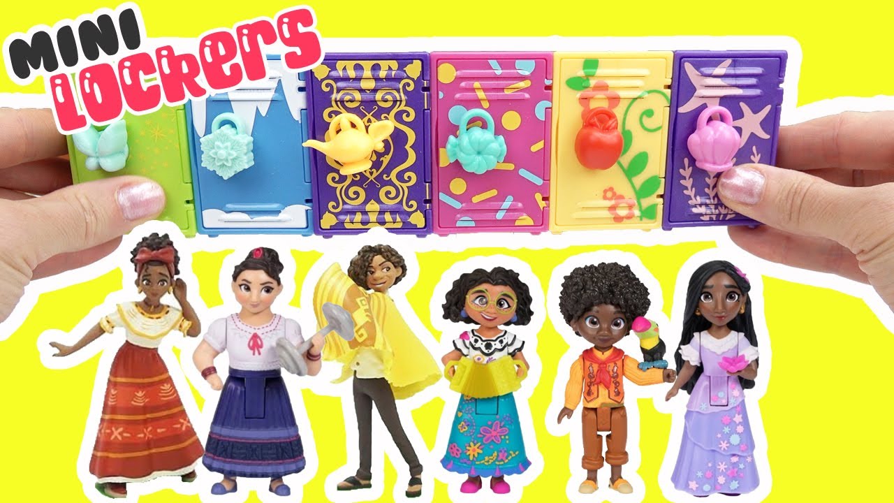 Back to School Mini Lockers with Encanto Mirabel and Isabela Dolls!