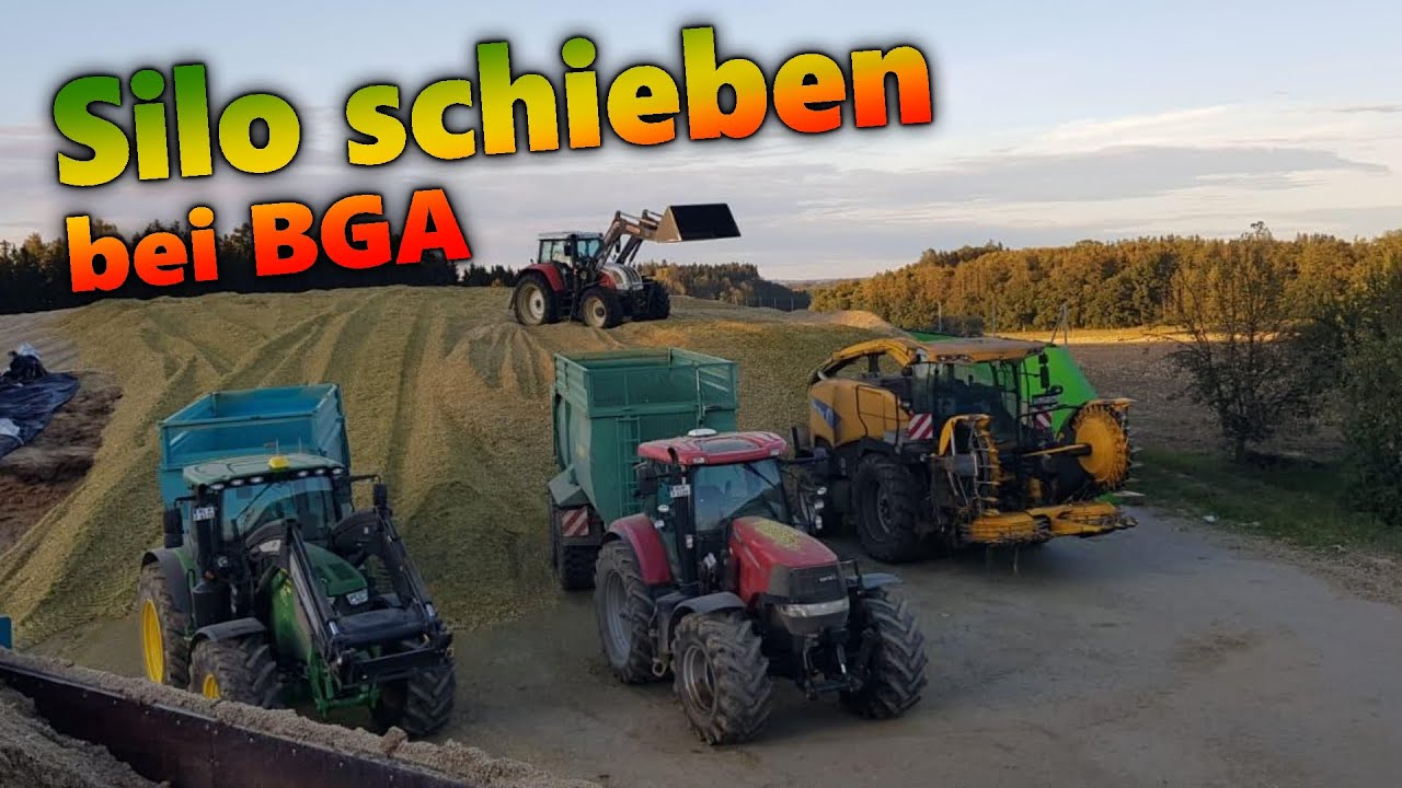 Silo SCHIEBEN bei BGA | Let´s dirve Steyr mit Stoll Frontlader