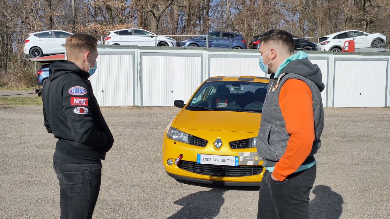 Renault Megane r26 jaune Sirius allégé🔥