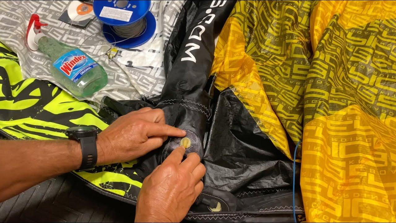 How to replace or fix a Kite valve on a kite