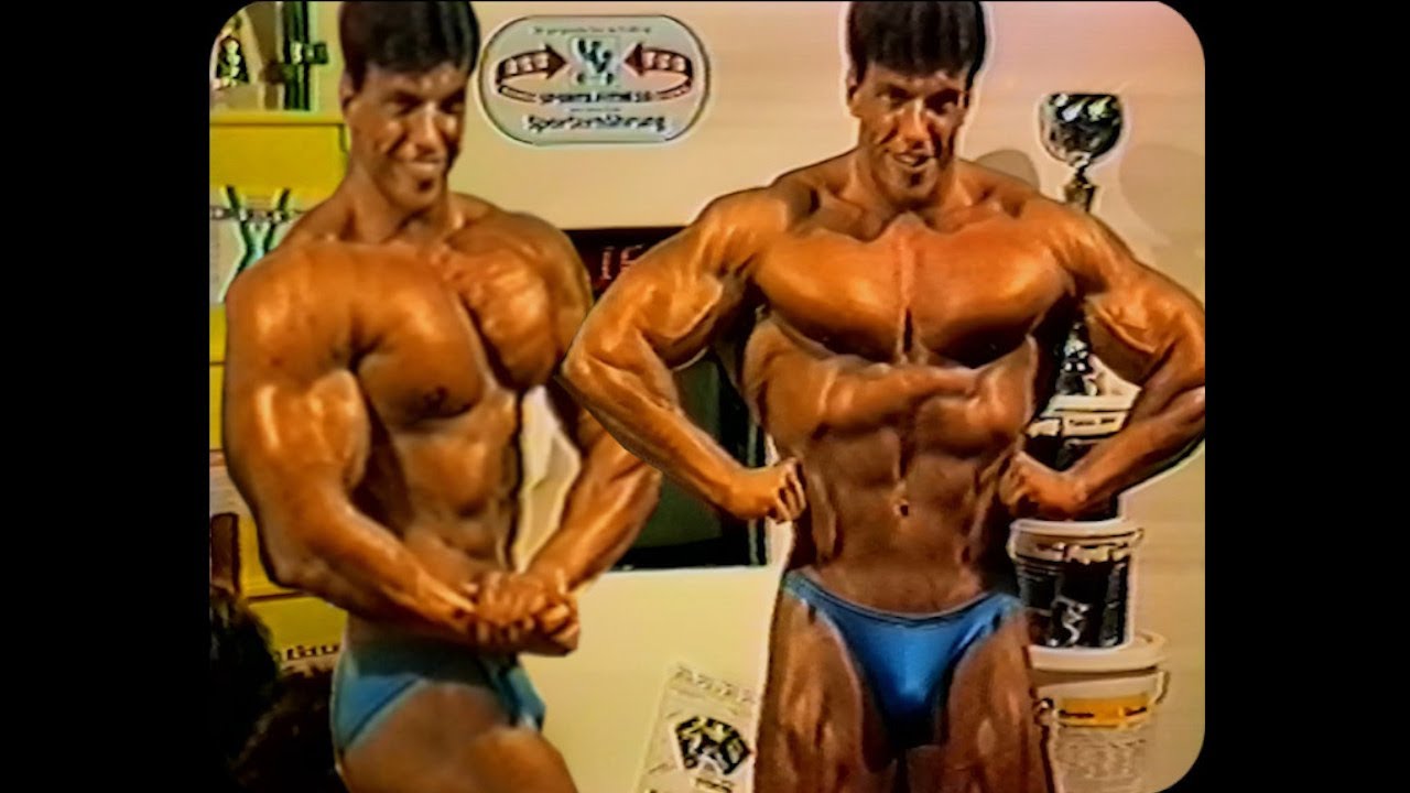 Alfred Neugebauer Posing | HS Powershop bei Fitness Messe – 1986