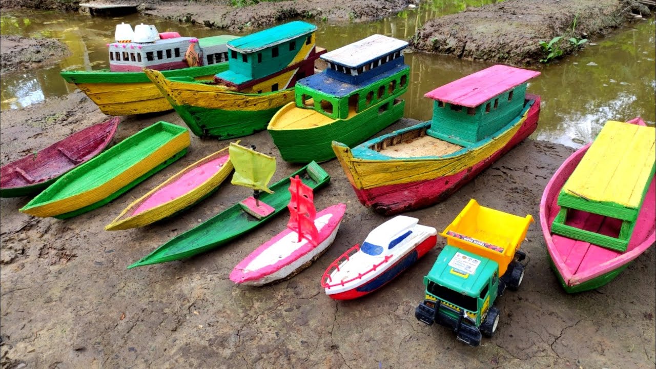 Cari Ketemu Mobil Dan Speed Boads, Kapal Laut, Boat Miniatur Pompong Nelayan