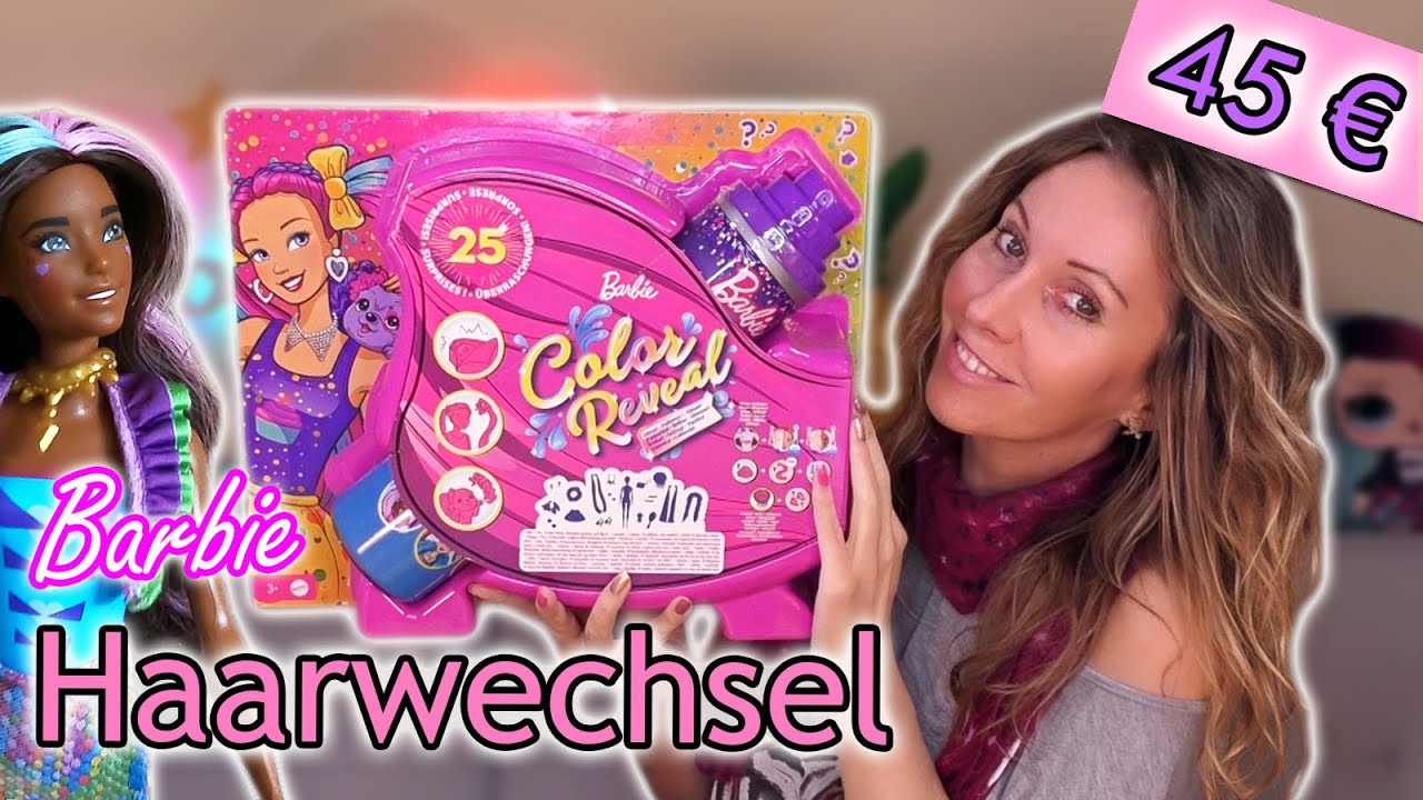 Barbie Color Reveal Haarstyling Set Enthüllung: 25 Überraschungen & Solas witzige Kommentare! 😅🎇