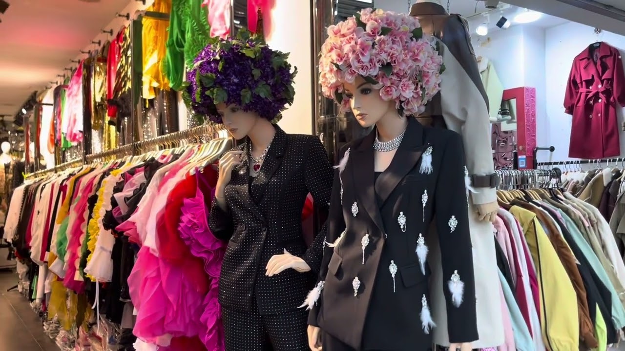 LES MARCH&Eacute;S D&rsquo;HABILLEMENT &Agrave; GUANGZHOU( China)