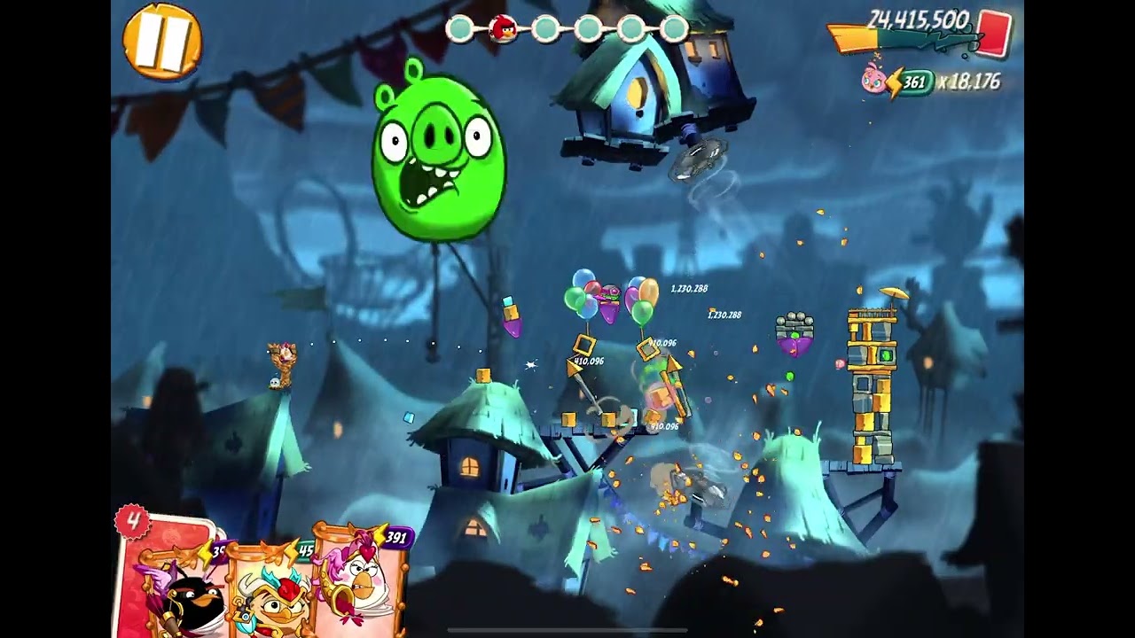 Angry Birds 2 AB2 4-5-6 Daily Challenge - 2024/02/22 for extra Matilda card
