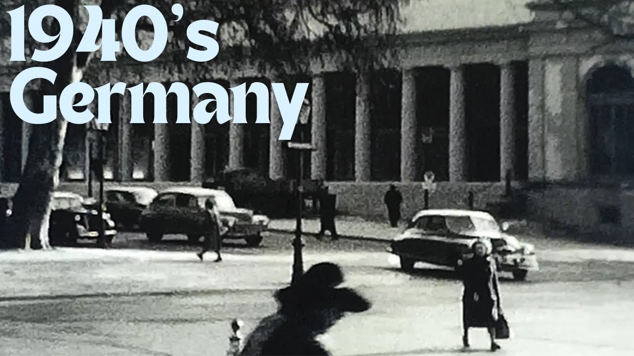 1940's Video Footage of Post War Germany
