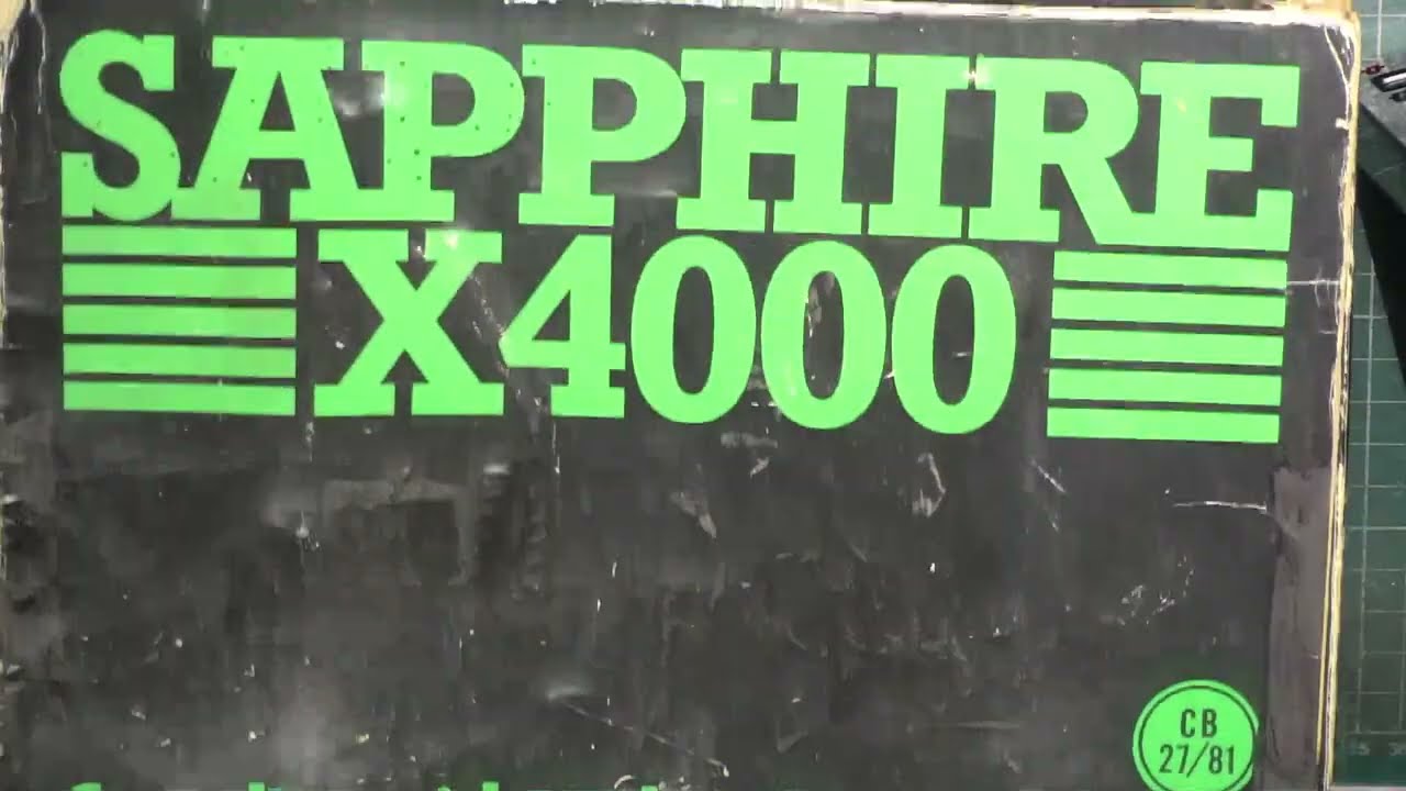 Радиостанция Sapphire 4000X CB27/81 UK FM CB - сервисная настройка