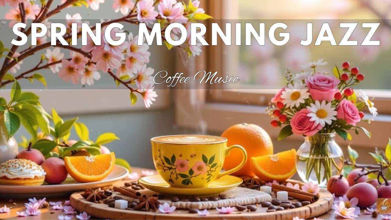 Positive Morning Jazz ☀️ Cozy Coffee Jazz & Elegant Bossa Nova for a Perfect Day