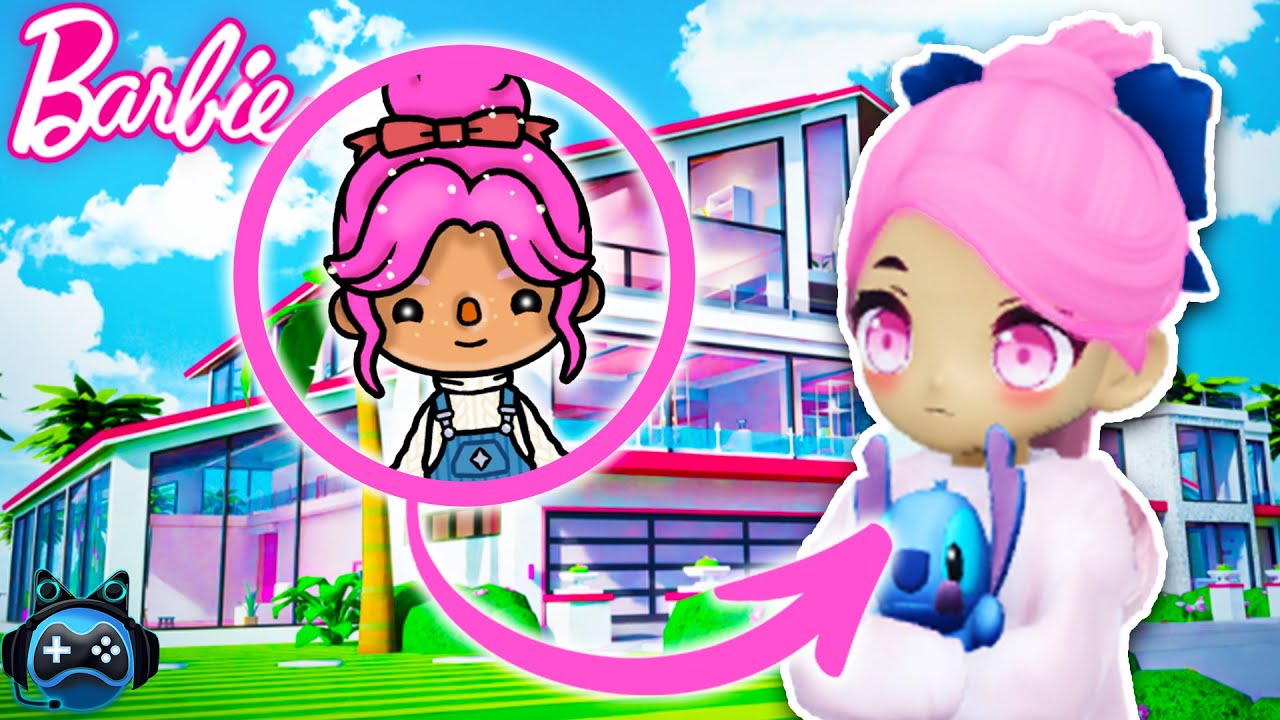 Rosa in BARBIES TRAUMHAUS 😍🏡💖 Toca Rosa wird Roblox Rosa! Erstes Mal Roblox!