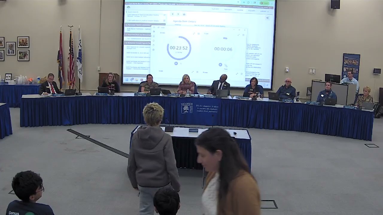 BOE Meeting: November 6, 2025