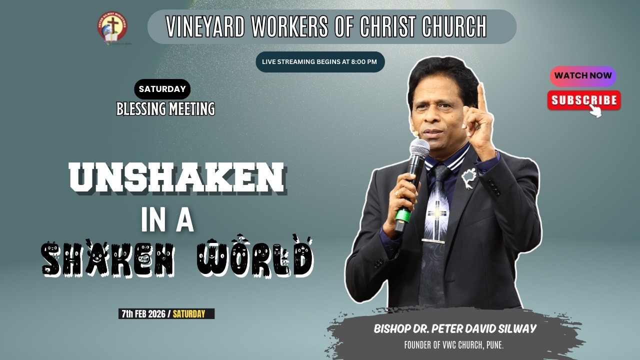 Peter Silway - | UNSHAKEN IN A SHAKEN WORLD | SATURDAY BLESSING MEETING | 07/02/2026