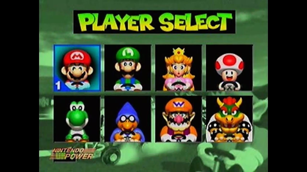 JUEGOS CANCELADOS: Super Mario Kart R (N64) / Mario Kart 64 (BETA) - Loquendo