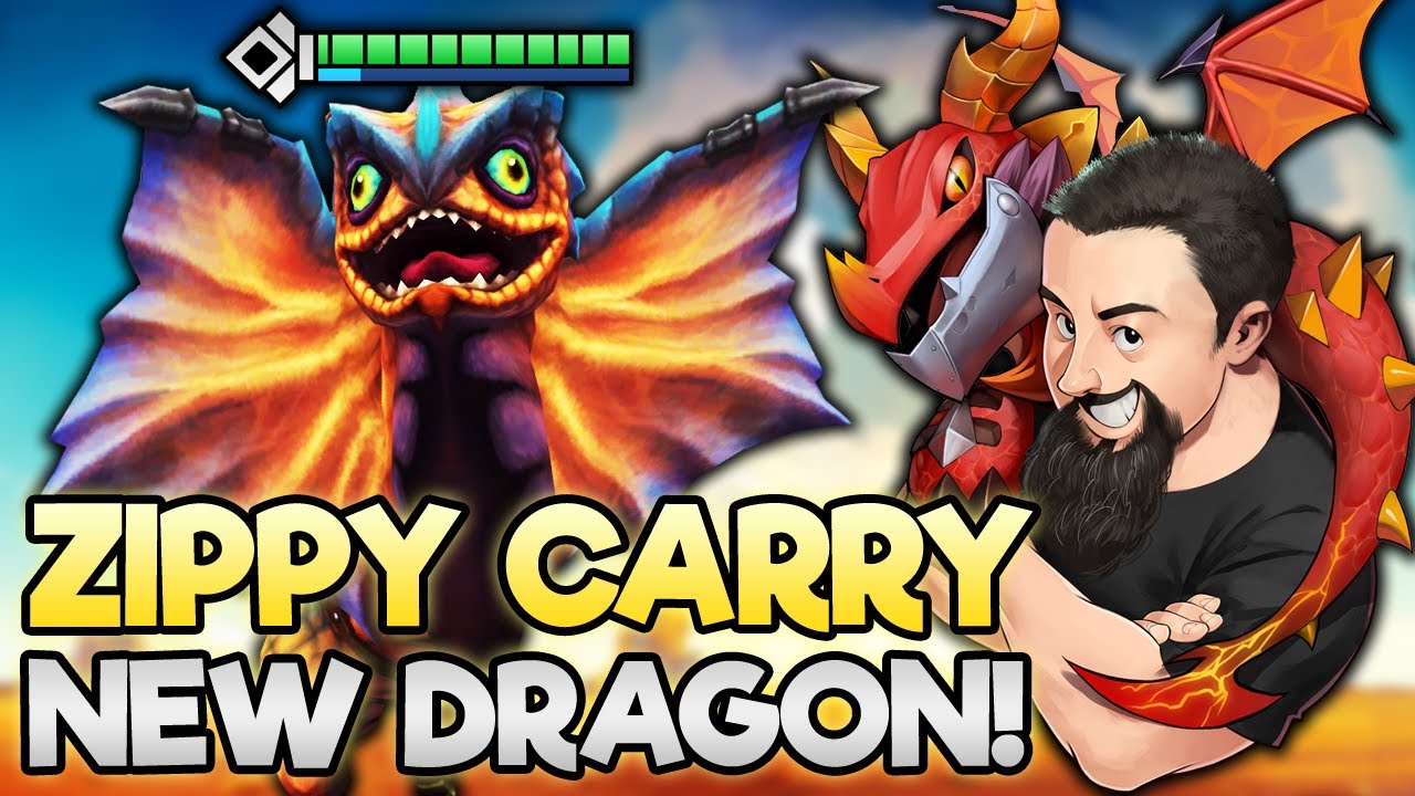 Zippy Carry - New Set 7.5 Dragon!! | TFT Uncharted Realms | Teamfight Tactics