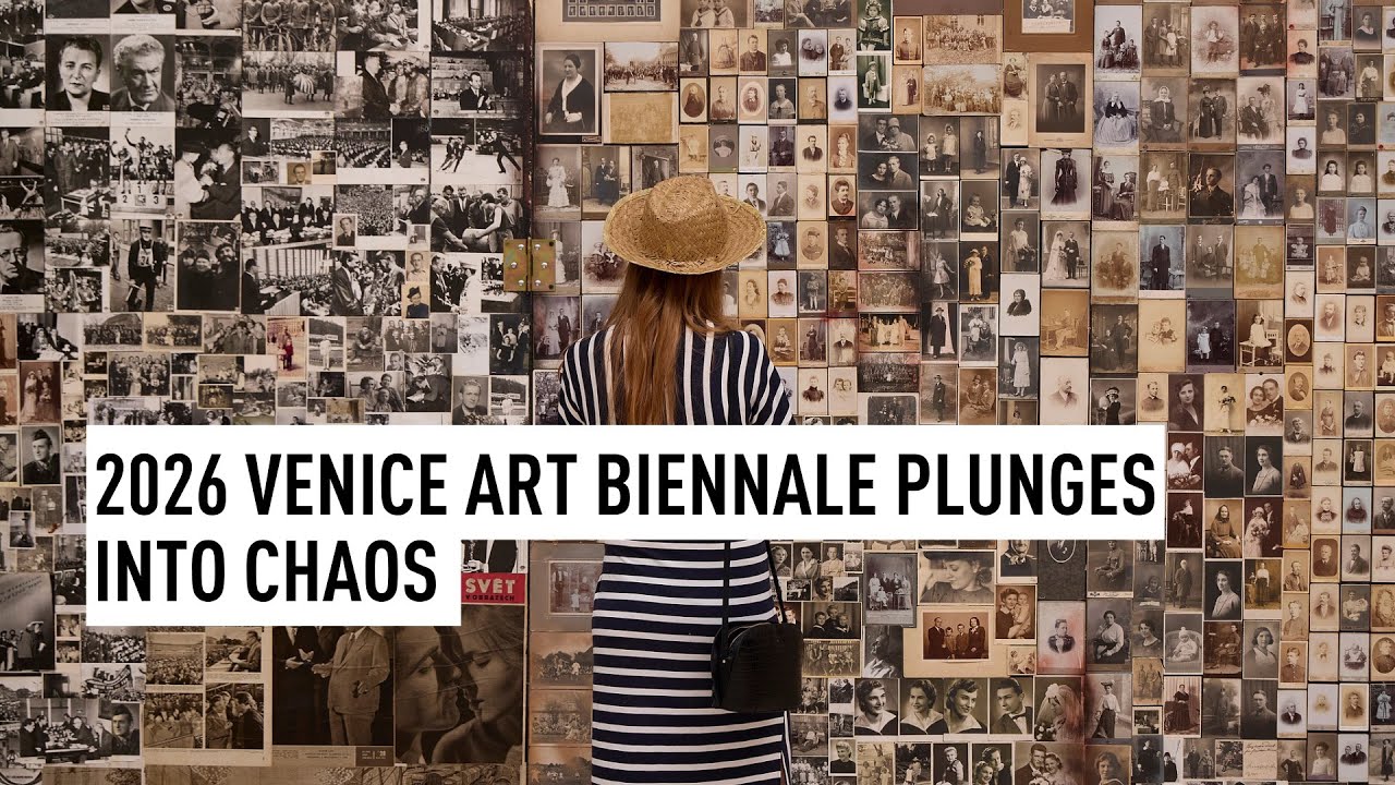 2026 Venice Art Biennale plunges into chaos