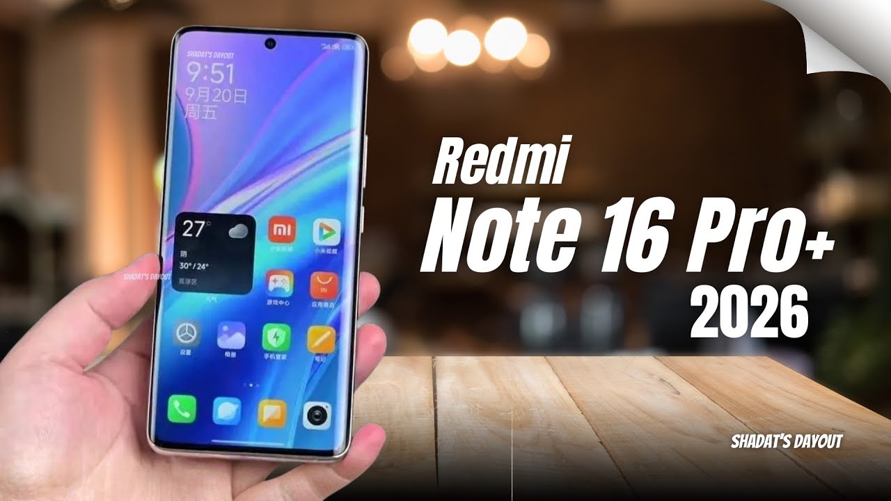 Redmi Note 16 Pro+ Leaks & Rumors | Specs, Price & Launch Date Revealed!