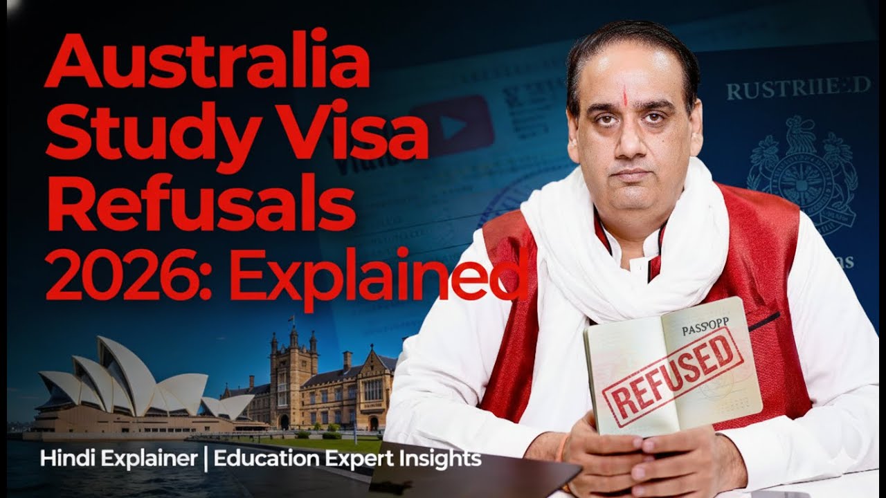Why Australia Study Visa Refused? 7 Real Reasons Explained 🇦🇺