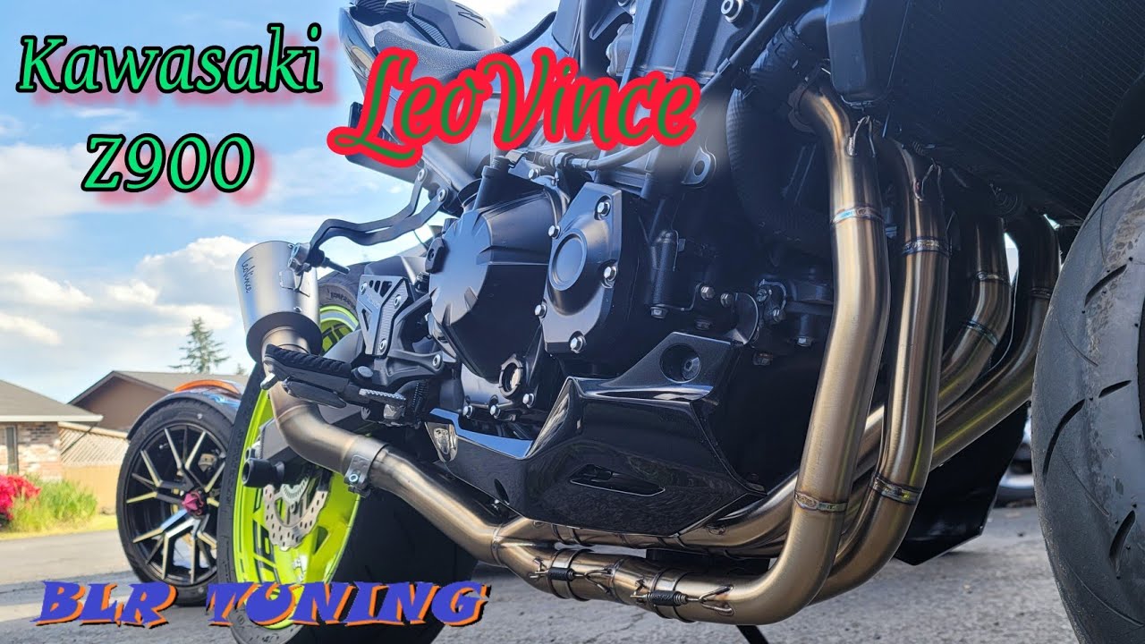 Полный выхлоп LEO VINCE LV 10 для KAWASAKI Z900