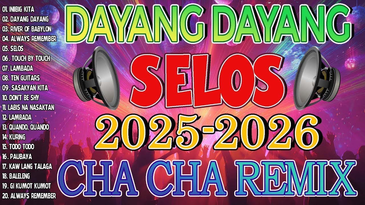 Cha Cha Hugot Disco Mix 2025 💕 Nonstop Tagalog Love Songs  Dance All Night