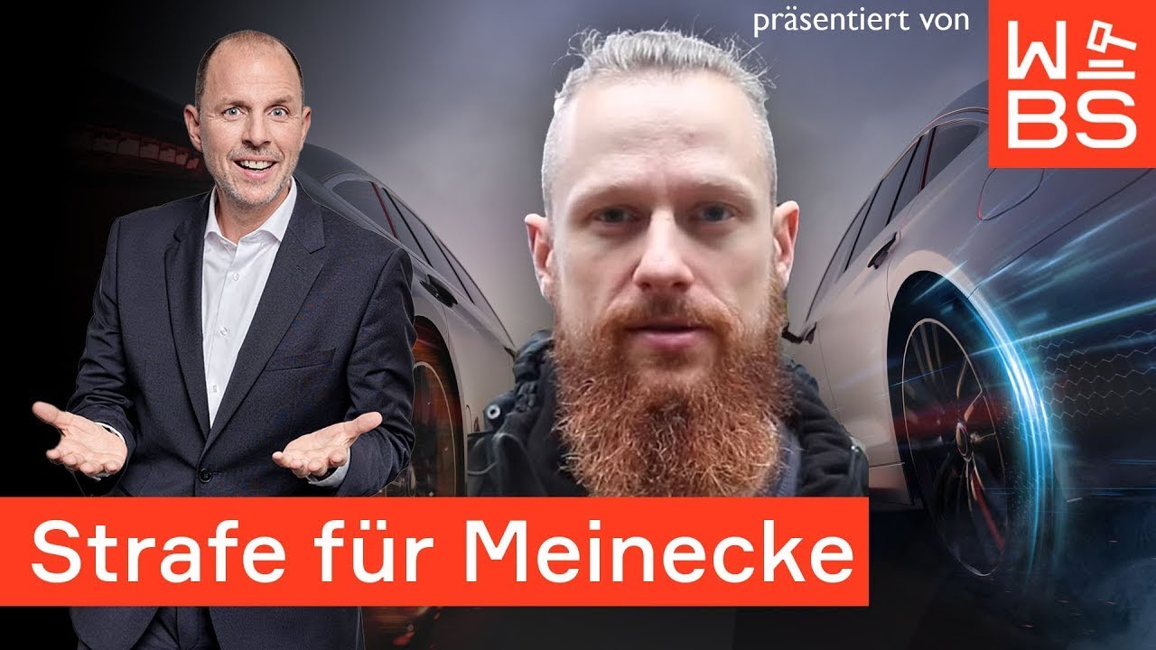 Fritz Meinecke: 60.000 Euro Raser-Strafe & Führerschein weg! | Anwalt Christian Solmecke
