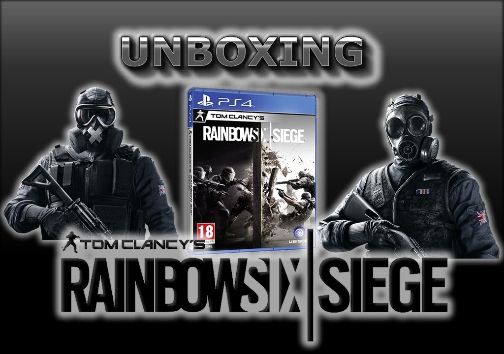 Unboxing Rainbow Six Siege PS4