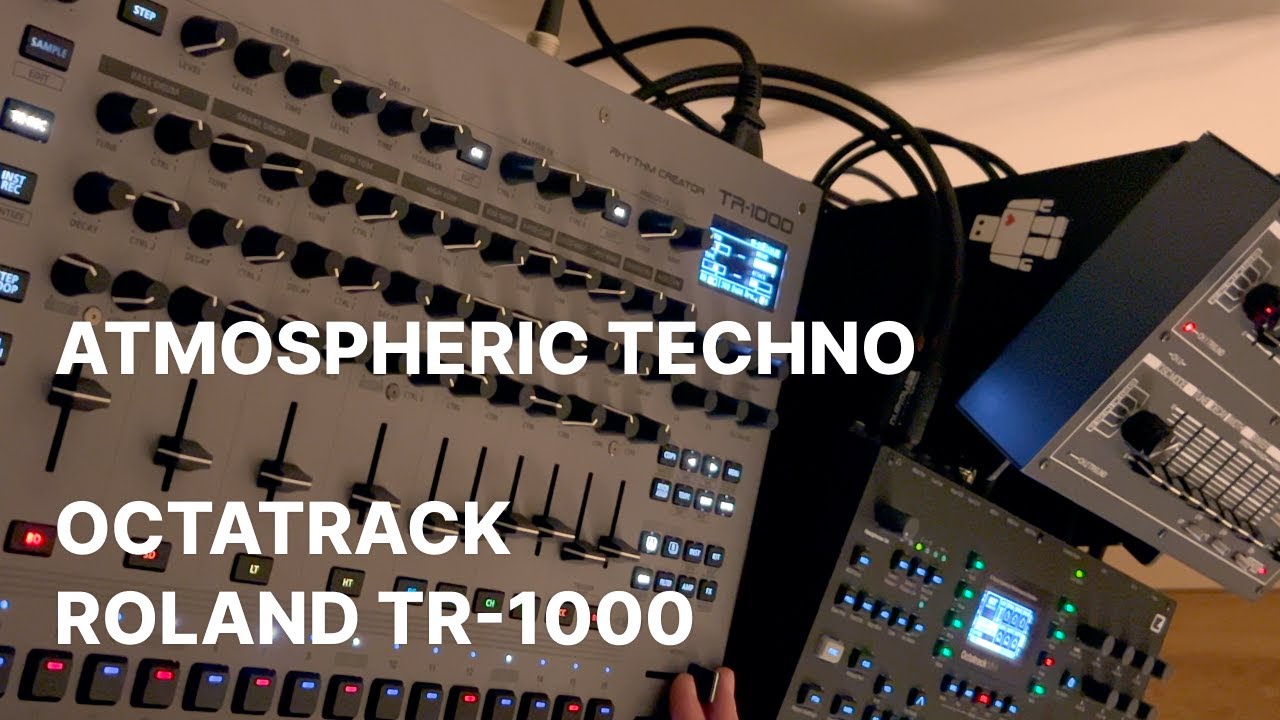 Roland TR-1000 & Octatrack - Atmospheric Improv Techno