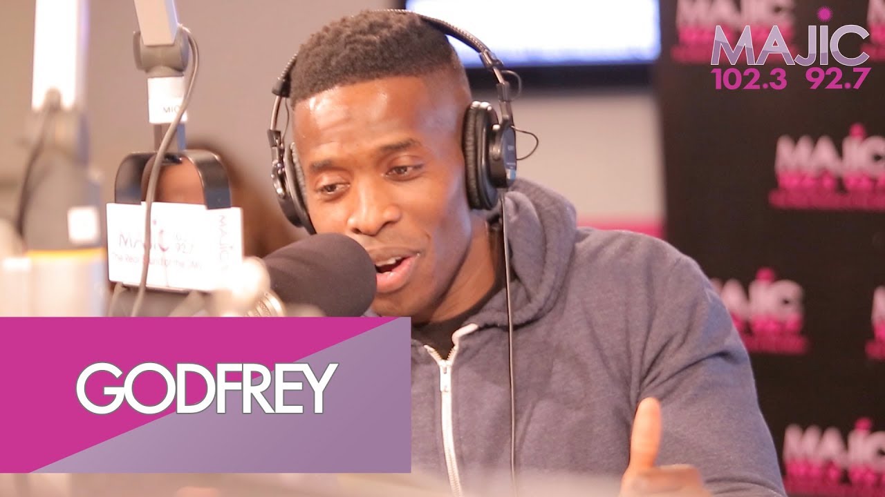 Donnie Simpson & Tony Perkins Laugh With Comedian Godfrey