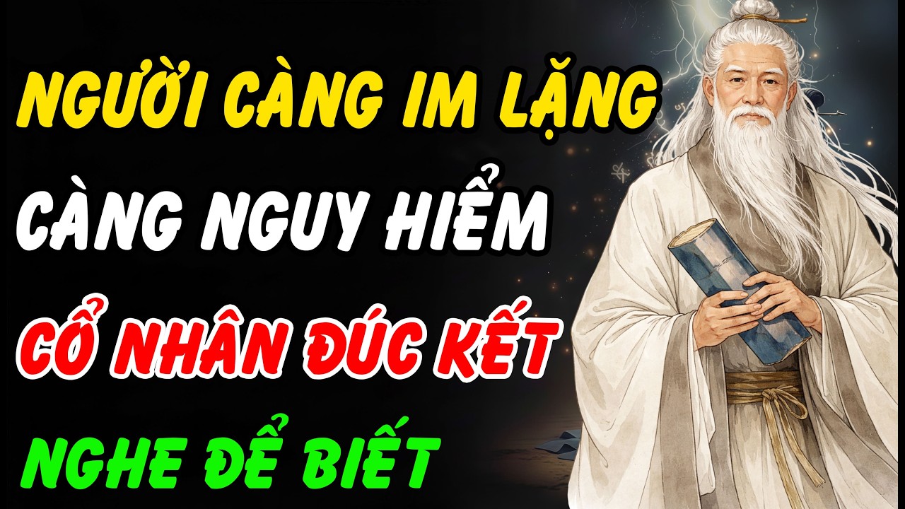 CÀNG IM LẶNG CÀNG NGUY HIỂM Vì Sao Người Càng Im Lặng Càng Khó Đoán Cổ Nhân Đúc Kết Một Sự Thật