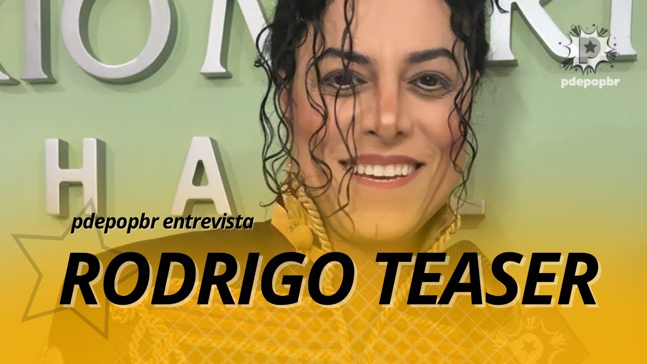PdePopBr entrevista Rodrigo Teaser nos bastidores de seu show