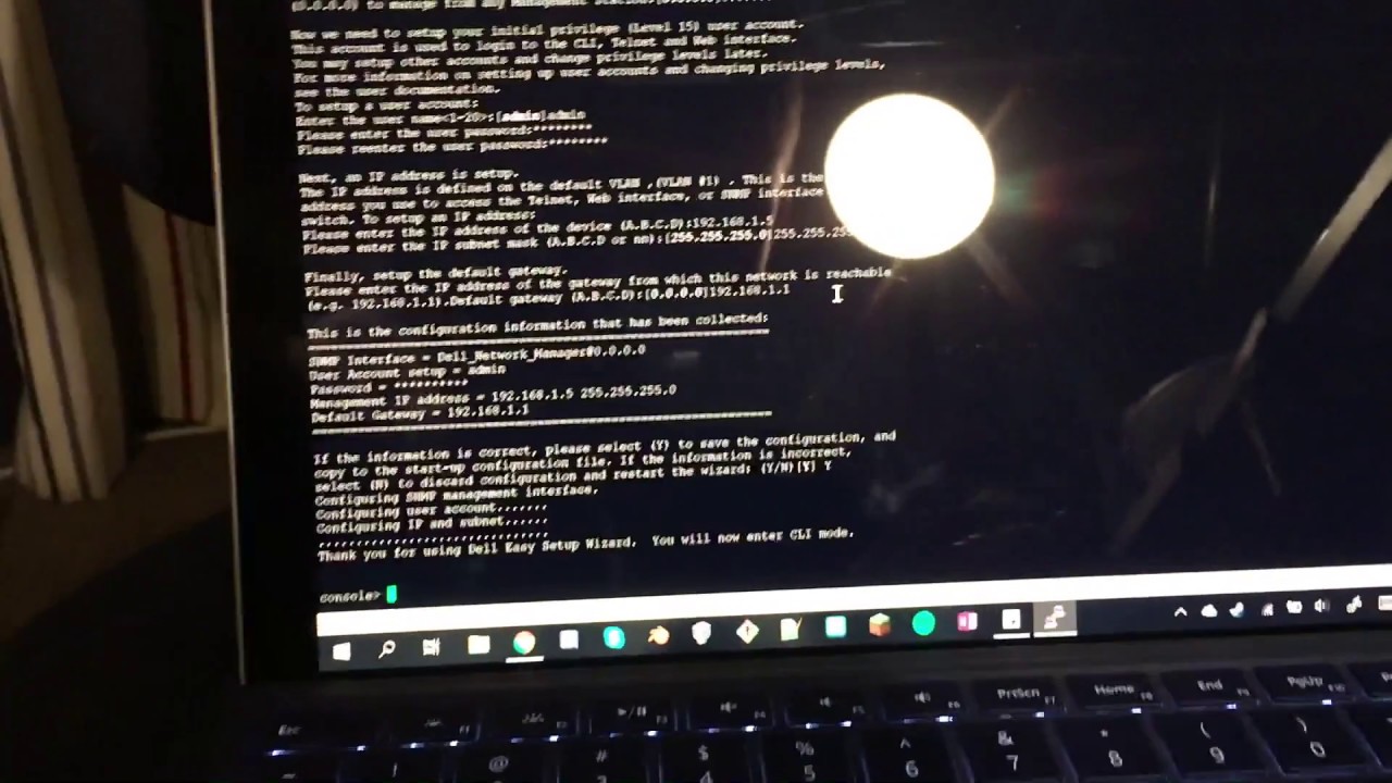 Reseting Dell Switches