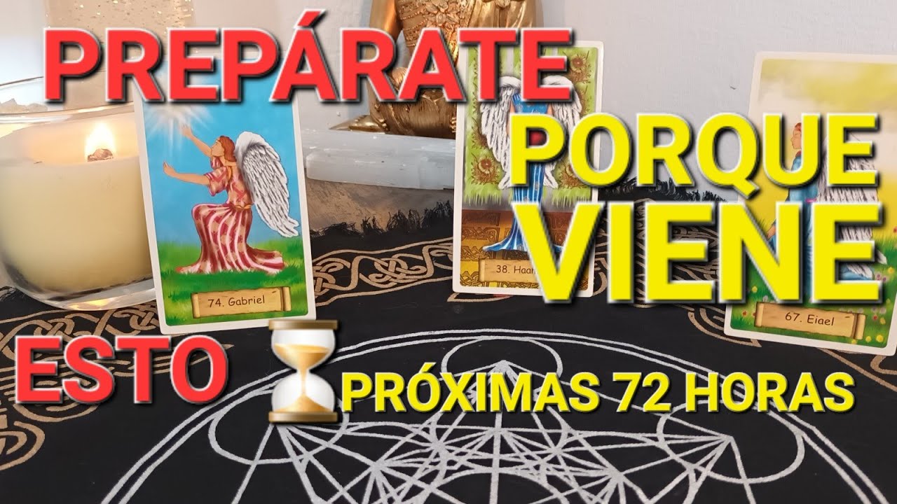 PREPÁRATE PORQUE VIENE ESTO ⏳️PRÓXIMAS 72 HORAS 💫✨️ #tarot 