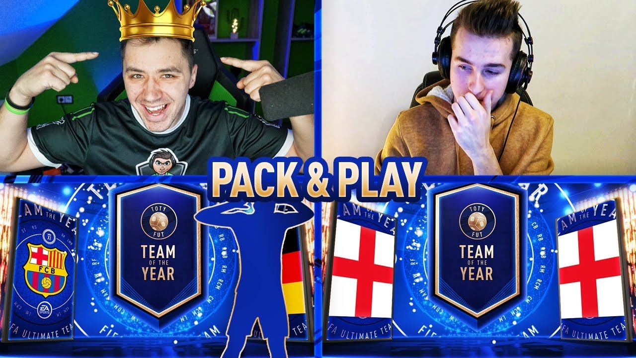 🔥 Jestem KR&Oacute;LEM PACK & PLAY! 👑 *WALKOUT* FIFA 19 / (ft. ADRYAN)