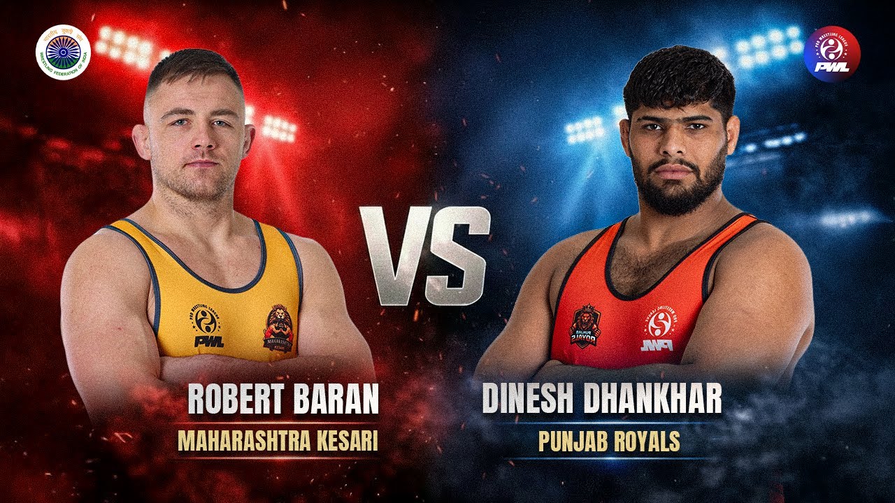 Dinesh Dhankhar vs Robert Baran | Day 12 Match 3 | PWL 2026 #pwl2026