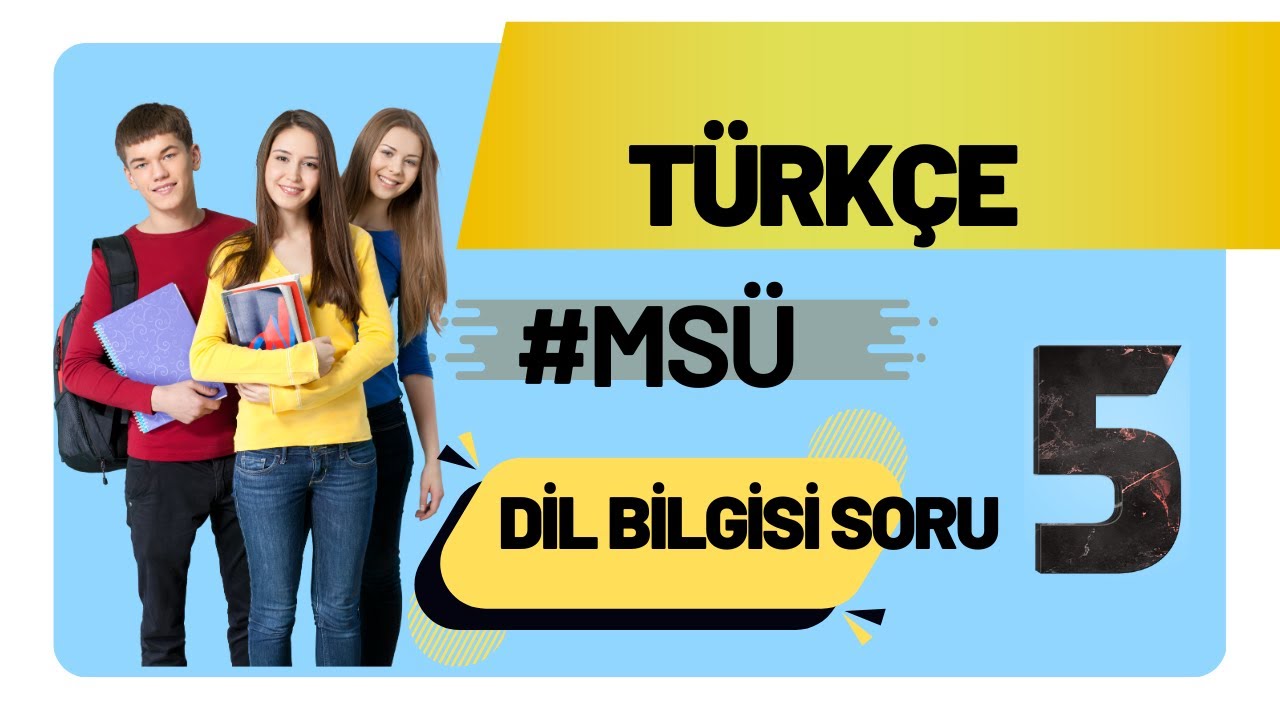 MSÜ & TYT Dil Bilgisi Kampı | Bu Soruları Çözmeden Sınava Girme!