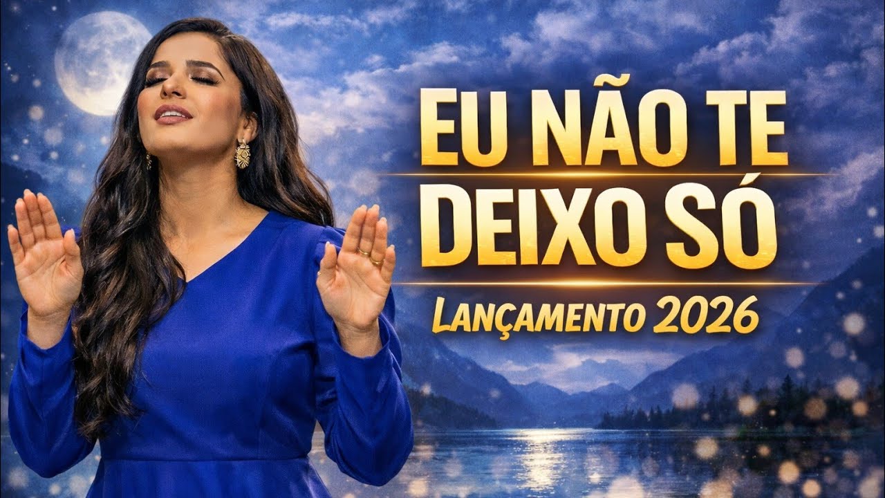 EU NÃO TE DEIXO SÓ | Louvor Profético 2026 – Jesus Falando ao Seu Coração | Louvor que Acalma