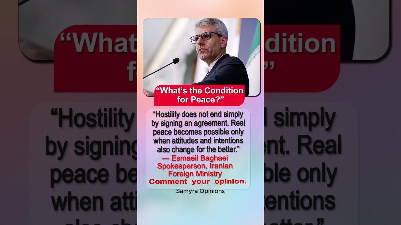After Every Agreement, Why Does Conflict Return? Iran Has an Answer#trendingnews
