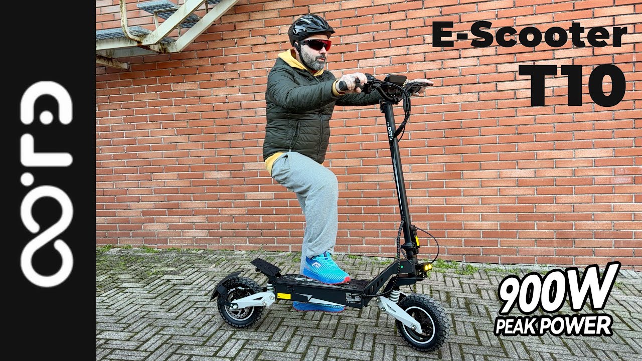 OOTD T10 All-Terrain E-Scooter 900W | 11” Off-Road Tires | 50KM/H Top Speed